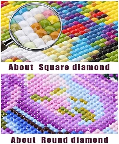 Големо дијамантско сликарство Peone цвет по комплети со броеви, DIY 5D дијамантски точки со целосна тркалезна вежба вкрстена
