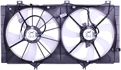 Собрание на вентилаторот за ладење на радијаторот Tyg Engine за 2010-2011 Toyota Camry 4Cyl A/T W/O влечење и 2009- VENZA L4/2.7 W/O TOWING