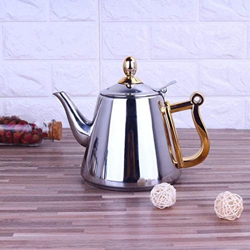 Котел од чајник од не'рѓосувачки челик, специјален чајник со чајник со рамен дно за чај за правење чајни чајници