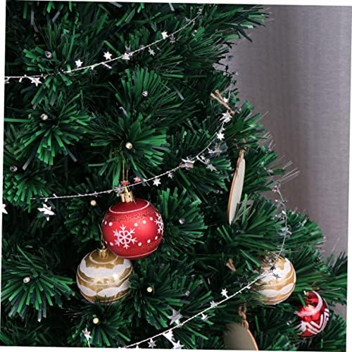 Амосфун 5 парчиња Орнаменти За Раѓање Ѕвезда Жица Венци Ламба Дрво Венец Божиќ Ѕвезда Венец Боја Барови Decorан Украси Божиќ