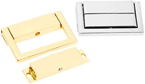 Врати HASP LATCH 1PC 4830mM накит за накит Вино Дрвено кутија кутија за вклучување на бравата куфер Hasp кожа торба чанта чанта за затворање