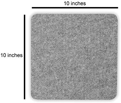 Волна со притискање на волна, голем сет 18 x 24 ”плус 10 x 10 Преносна големина - Дебела ватенка за пеглање за вез и крпеница - Професионални