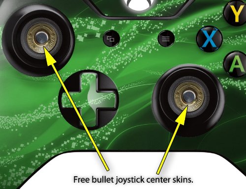 Винил во стилот на декорацијата на декларацијата на Wraptorskinz, компатибилен со оригиналниот безжичен контролер на Xbox One Mystic Vortex
