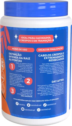 Линија за салони Linha Tratamento - Hidratacao Profunda 1000 Gr - Колекција - Длабоко навлажнувачка мрежа 35,27 мл)