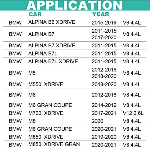 Филтерот за нафта се вклопува во BMW V8 4.4L 550i 650i 750i 750li alpina B7 M5 M550i M6 M760i M8 M850I X5 X6 X7 | Дел бр. 11427580676