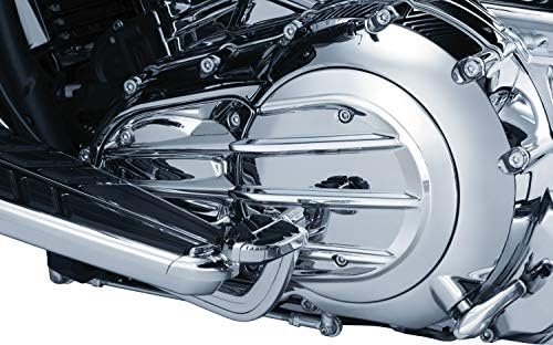 Kururyakyn 5727 Додаток за акцент на мотоцикл: Основно капаче за покривање на три-пена за 2014-19-19 Индиски мотоцикли, сатенска црна