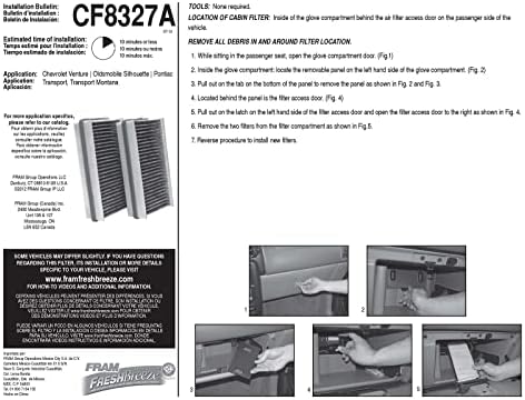 Замена на филтерот за филтрирање на кабината со свежо ветре за патничкиот патник w/ рака и сода бикарбона сода, лесна инсталација, CF8327A