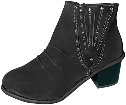 Leewsенски чизми Челси чизми широка ширина тасела каубои потпетици чизми кои не се лизгаат модни чевли еластични чизми за глуждот,