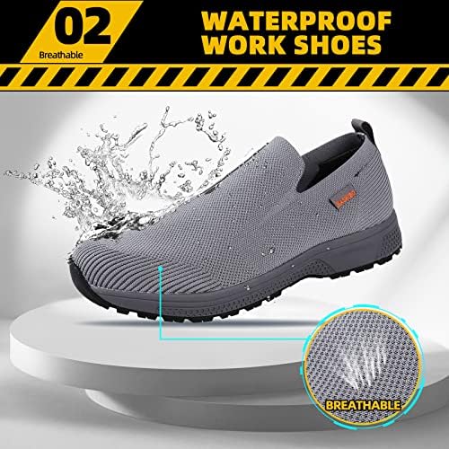 Водоотпорни работи за водоотпорни работи за мажи - чевли што не се лизгаат за мажи за храна за дишење чевли за готвење удобни