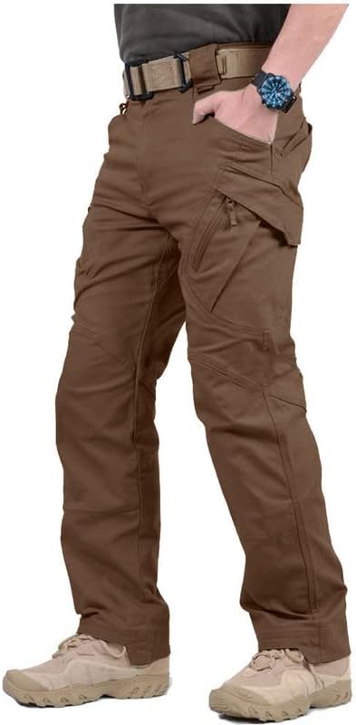 Навкул машки воени карго тактички панталони Ripstop лесен памучен памук се бори против панталони за пешачење на отворено