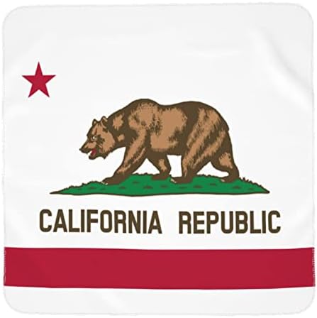 Калифорниско знаме Бебе ќебе кое прима ќебе за новороденче за новороденчиња, обвивка за обвивка за расадници