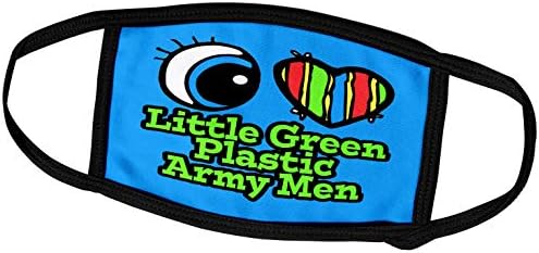 3drose светло око срце сакам малку зелена пластична армија мажи - насловни страни на лицето