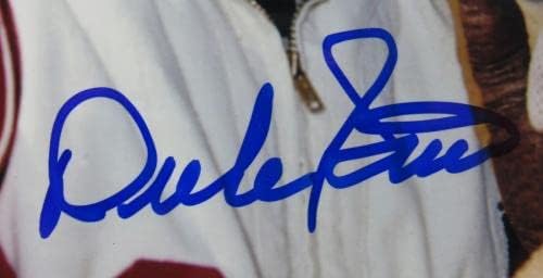 Војводата Симс потпиша автоматски автограм 8x10 Фото I - Автограмирани фотографии од MLB