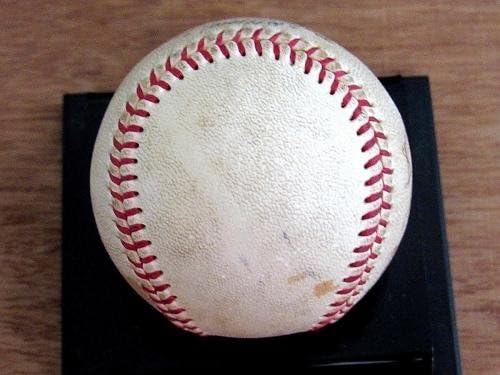 Рон Санто Чикаго Кобс Хоф потпиша автоматски гроздобер Ворен Гилс Он Бејзбол ЈСА ЛОА - Автограмски бејзбол