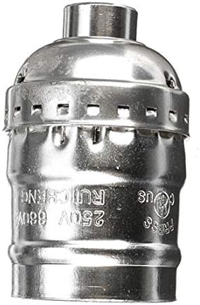 RTNLIT E26 /E27 Гроздобер светлосен приклучок, замена на ламбата или тела, замена на држачот на приклучокот за приклучоци на Edison, држач за