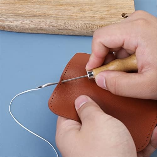 WXBDD Професионална кожа занаетчиски алатки комплет за шиење на рака за шиење за шиење на шал
