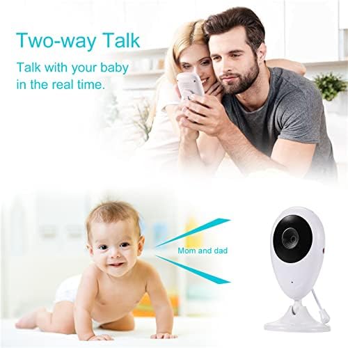 8зклцц 2 4Г 2-Начин Безжичен Дигитален Видео Бебе Монитор Камера Ноќ Визија Аудио