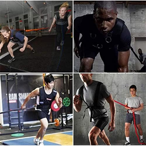 CXDTBH Отпорност фитнес гумен бенд постави тренинг јога спортски боксерски фудбалски кошаркарски скок на скок за брзина на сила вежба за обука
