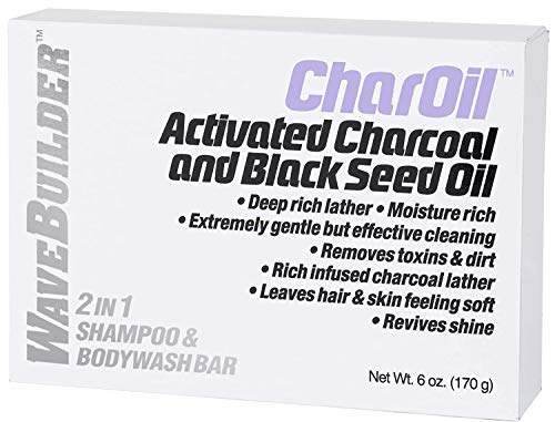 Charoil 2 во 1 шампон и бар за миење на телото, 6 унца
