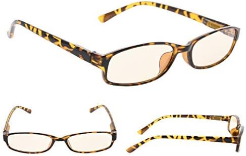 Gr8sight 5-пакувања за читање на компјутерски очила УВ за заштита на очила Читатели жени