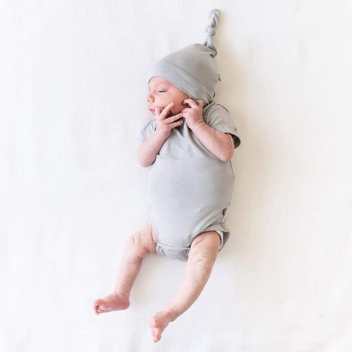 Кит бебе краток ракав унисекс бебешки тела направени од мек бамбус рајонски материјал