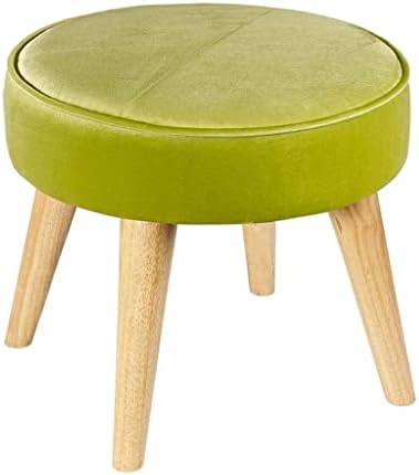 Општо едноставна столица, стилски и практичен за дневна соба подножје софа столче дрвена клупа седиште- гума дрво промена на чевли од клупа