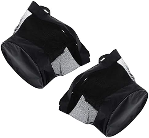 Inoomp Mesh Rankpack 2 парчиња спортска торба Фудбалска торба сингл торба со кошарка одбојка од одбојка рагби фудбал што носи торба за контејнери