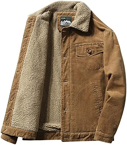 Палта за мажи Кордурој машка памучна палто стојат јака случајна јакна Топ топол палто спортски јакни