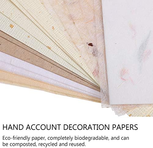 Nuobesty Vintage Decor Decor Floral Decor 30pcs гроздобер хартија за хартија декоративна занаетчиска хартија дизајнер специјализирана