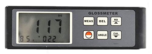 Yfyiqi 75 степени Glossmeter мерач на сјај со еден агол мерач на сјај 75 ° мерач на мерач на мерач со мерен опсег од 0,1gu до 200gu точност