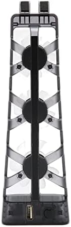 Вентилатор за ладење, Ладилник ЗА Конзоли ЗА Игри СО Низок Шум Abs Брзо Ладење За Гејмер ЗА PS5 Диск И Дигитално Издание