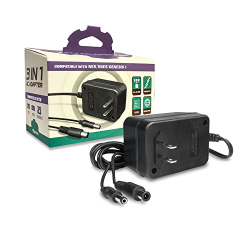Tomee 3-во-1 универзален адаптер за наизменична струја за генеза/ SNES/ NES