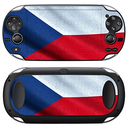 Sony PlayStation Vita Design кожа „Знаме на Чехија“ налепница за PlayStation Vita