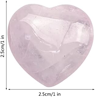 Гуоларизи кристал природно срце во форма на срцев пил во форма на срце, роза кварц Аметист, сите видови на кристален loveубовен