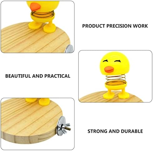 ИПЕТБООМ Папагал играчки Macaw играчки за птици кафез дрво џвака играчки: играчка за тресење на папагал со перч -столбови за перкирање на