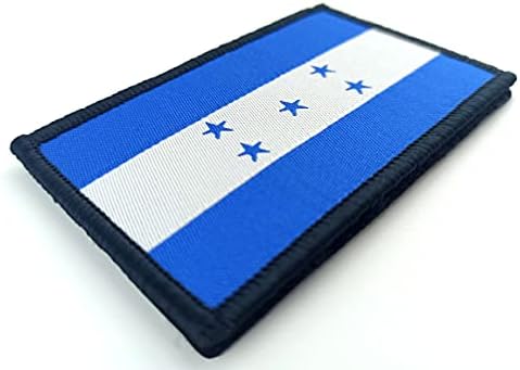 JBCD 2 пакет Honduras Flag Patch Honduran Flags Tactical Patch Pride Flag Flag Patch for облека за капаци за лепенка воена лепенка воена лепенка