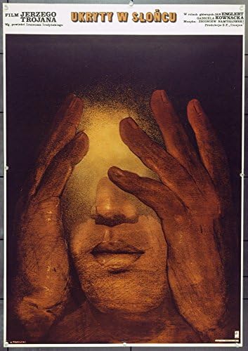 Скриен во оригиналниот полски постер на сонцето многу ликовна уметност од филмот Анджеј Паговски во режија на Јерзи Тројан