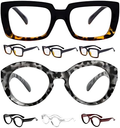 Eyekepper Заштедете 10% на комплети 4 пакувања дами за читање очила и 4 читатели на пакувања за жени +3,50