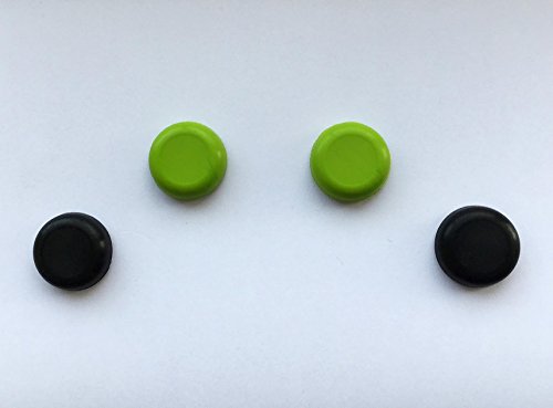 Coolkapz Не-лизгачки контролор за игри џојстик и покривка на Д-рампа, зелена и црна