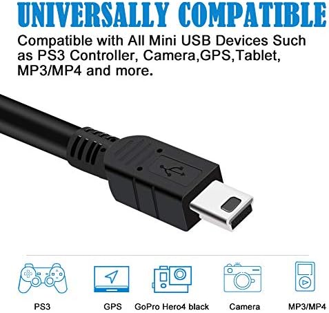 Кабел за кабел за напојување со најдобро USB за контролорот за движење на движење на Sony PlayStation Попрливо водство