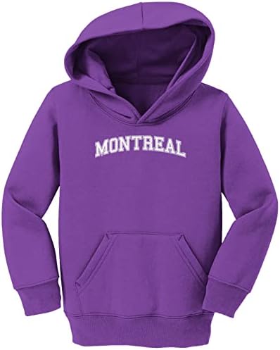 Неограничен Монтреал - Спроведен државен градско училиште дете/младинско руно худи