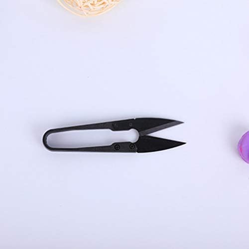 Cabilock Kid Scissors Black Nearsors 5PCS мини шиење ножици за шиење клипири за везови трерум предиво риболов конец за монистра,