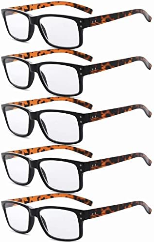 Очила За Очи Заштедете 10% На Комплет 5 Пакети Гроздобер Очила за Читање За Мажи и 5 Пакети Читачи на Половина Око +3.50