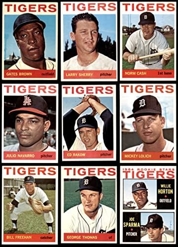 1964 Тимот на Топс Детроит Тигерс го постави Детроит Тигерс екс/МТ тигри