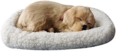 Ssxgslbh реална спиење кадифен играчки дишење мачка крзно куче кадифен играчка со перница креативно животно домашно украсување роденденски подарок