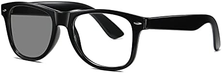 Замгички ретро класичен очила за сонце за правоаголник за мажи жени гроздобер очила за сонце