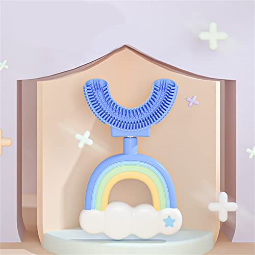Детска четка за заби во облик на силиконски четкички за заби, облаци од виножито, храна мека силиконска четка за четка за деца