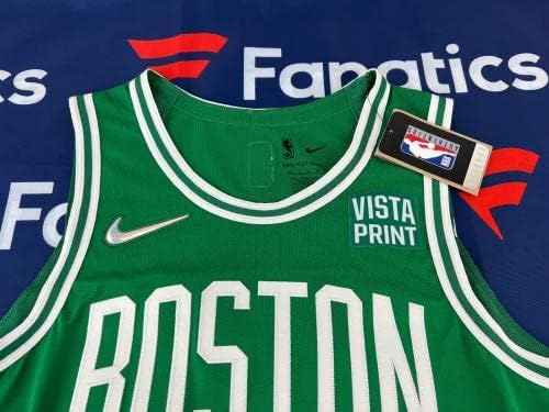 Aysејсон Татум потпиша автограм Nike Swingman автентична Jerseyерси фанатици овластени - автограмирани дресови во НБА