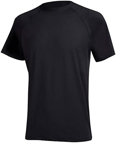 WSSBK салата за пешачење спортска облека летна спортска маица Брза сув кратки ракави цврста боја