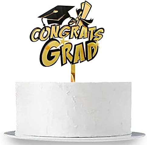 2021 Дипломирање на торта украси Class 2021 од Topperglitter, за дипломирање, украси за забави за забави за домашни украси